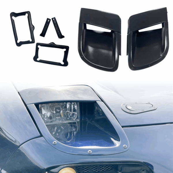 ModeloDrive FRP JSPE Headlight Housings > Mazda Miata (NA) 1990-1996 - Image 19