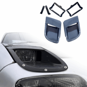 ModeloDrive Carbon Fiber JSPE Headlight Housings > Mazda Miata (NA) 1990-1996