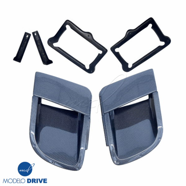 ModeloDrive Carbon Fiber JSPE Headlight Housings > Mazda Miata (NA) 1990-1996 - Image 3