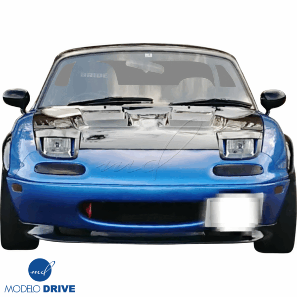 ModeloDrive Carbon Fiber JSPE Headlight Housings > Mazda Miata (NA) 1990-1996 - Image 15