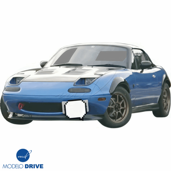 ModeloDrive Carbon Fiber JSPE Headlight Housings > Mazda Miata (NA) 1990-1996 - Image 19
