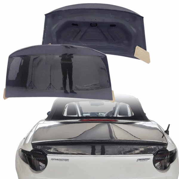 ModeloDrive Carbon Fiber CSL Duckbill Trunk > Mazda Miata (ND) 2016-2021 > Convertible - Image 6