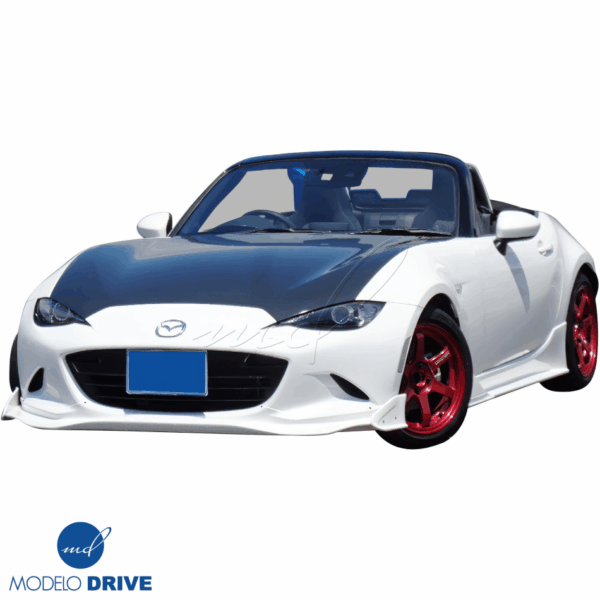 ModeloDrive Carbon Fiber OER Hood > Mazda Miata (ND) 2016-2021 - Image 8