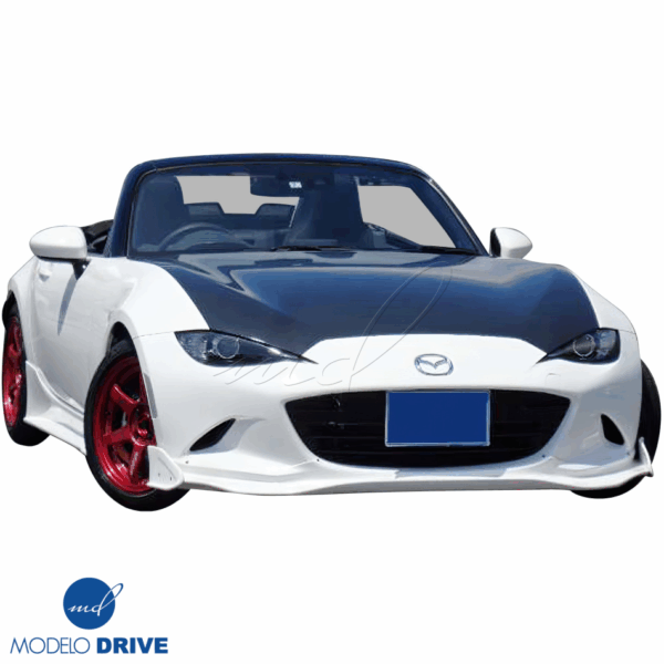 ModeloDrive Carbon Fiber OER Hood > Mazda Miata (ND) 2016-2021 - Image 10