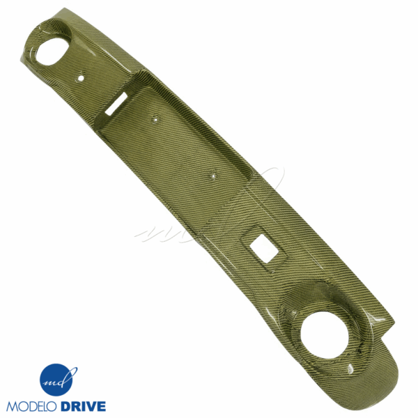 ModeloDrive Carbon Fiber GVAR V1 Tailgate Panel Garnish YELLOW > Mazda Miata (NA) 1990-1996 - Image 5