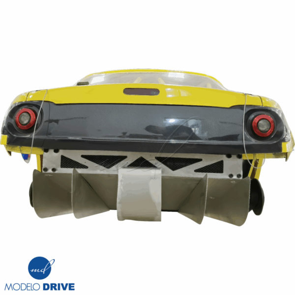 ModeloDrive Carbon Fiber GVAR Deleted Tailgate Panel Garnish > Mazda Miata (NA) 1990-1996 - Image 2