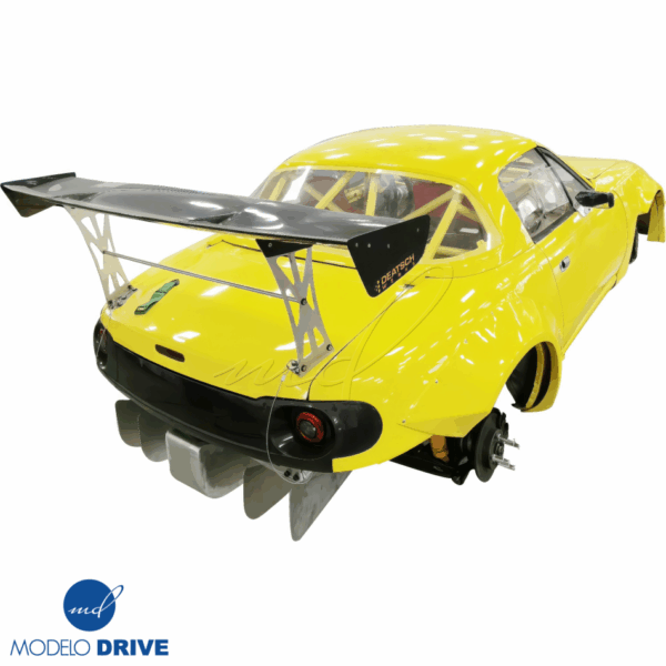 ModeloDrive Carbon Fiber GVAR Deleted Tailgate Panel Garnish > Mazda Miata (NA) 1990-1996 - Image 3