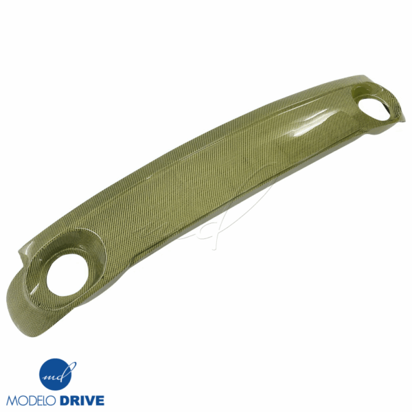 ModeloDrive Carbon Fiber GVAR Deleted Tailgate Panel Garnish YELLOW > Mazda Miata (NA) 1990-1996 - Image 4