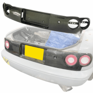ModeloDrive Carbon Fiber QUAD Tailgate Panel Garnish > Mazda Miata (NA) 1990-1996