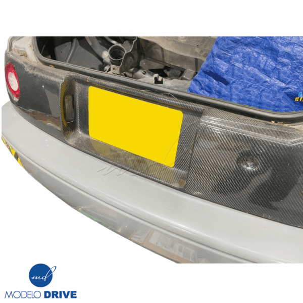 ModeloDrive Carbon Fiber QUAD Tailgate Panel Garnish > Mazda Miata (NA) 1990-1996 - Image 3