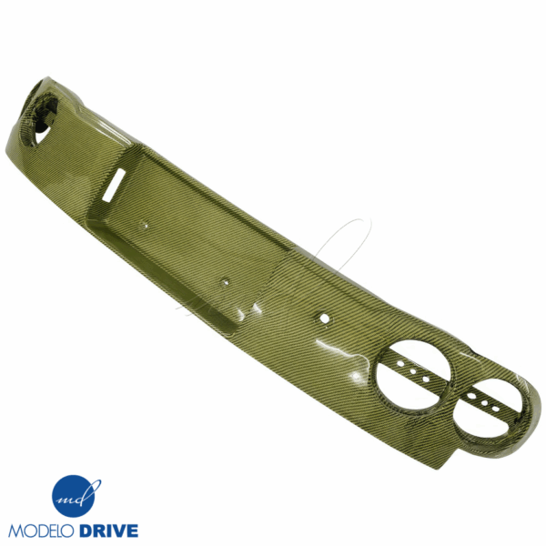 ModeloDrive Carbon Fiber QUAD Tailgate Panel Garnish YELLOW > Mazda Miata (NA) 1990-1996 - Image 5