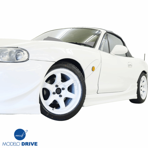 ModeloDrive FRP GVAR Side Skirts > Mazda Miata MX-5 (NB) 1998-2005 - Image 2