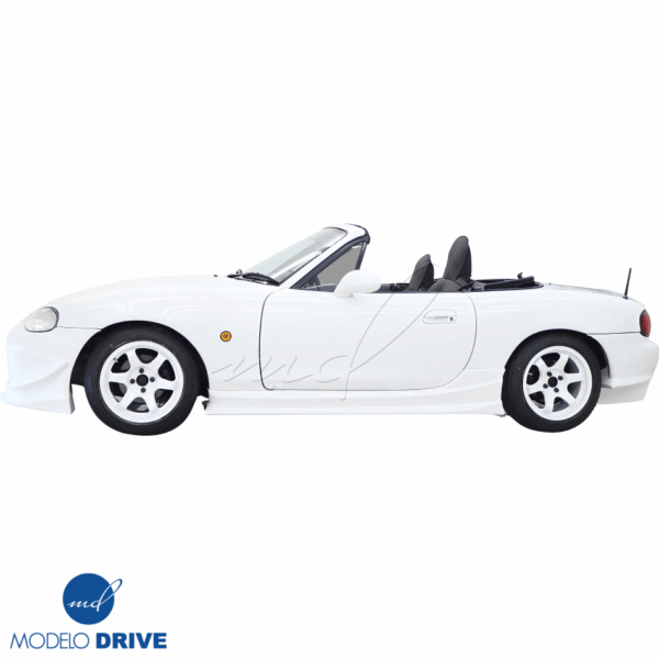 ModeloDrive FRP GVAR Side Skirts > Mazda Miata MX-5 (NB) 1998-2005 - Image 4