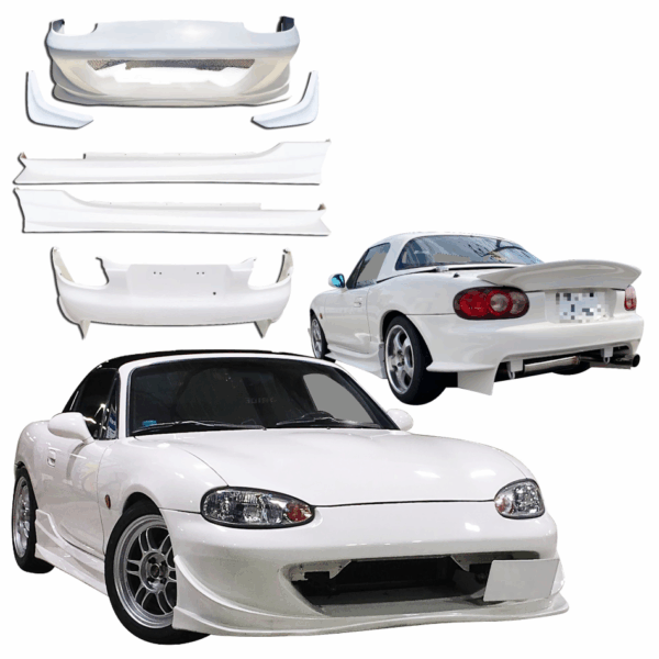 ModeloDrive FRP GVAR Body Kit 9pc > Mazda Miata MX-5 (NB1) 1998-2005