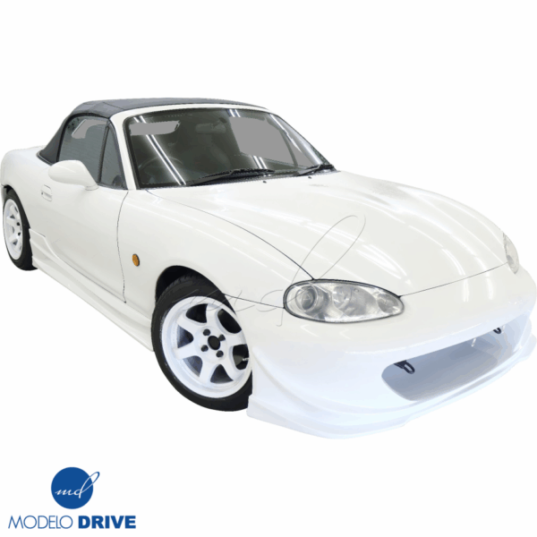 ModeloDrive FRP GVAR Front Bumper 1pc > Mazda Miata MX-5 (NB2) 2001-2005 - Image 2