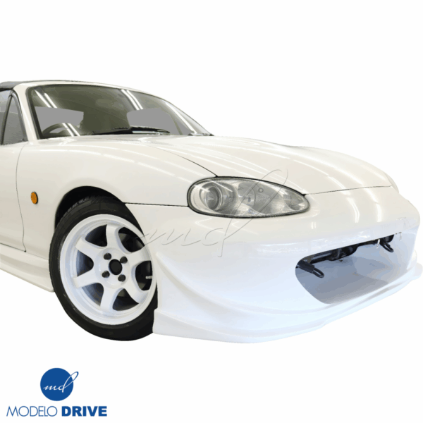 ModeloDrive FRP GVAR Front Bumper 1pc > Mazda Miata MX-5 (NB2) 2001-2005 - Image 3