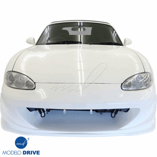 ModeloDrive FRP GVAR Front Bumper 1pc > Mazda Miata MX-5 (NB2) 2001-2005 - Image 4