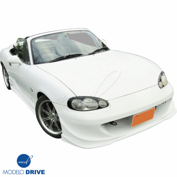 ModeloDrive FRP GVAR Front Bumper 1pc > Mazda Miata MX-5 (NB2) 2001-2005 - Image 15