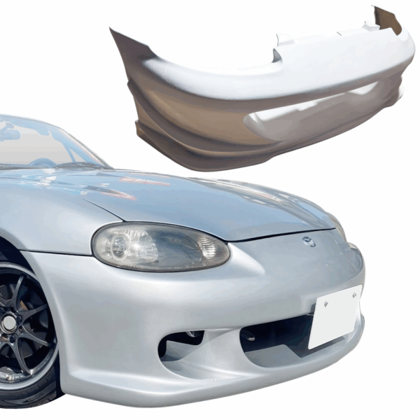 ModeloDrive FRP GVAR Front Bumper 1pc > Mazda Miata MX-5 (NB2) 2001-2005 - Image 16