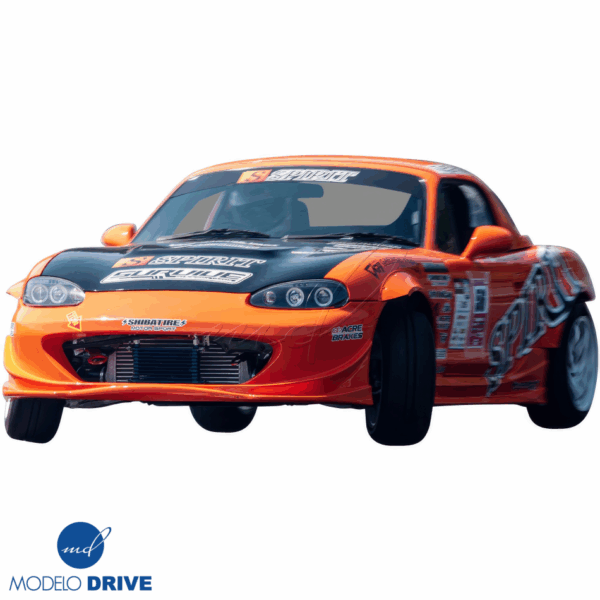 ModeloDrive FRP GVAR Front Bumper 1pc > Mazda Miata MX-5 (NB2) 2001-2005 - Image 29