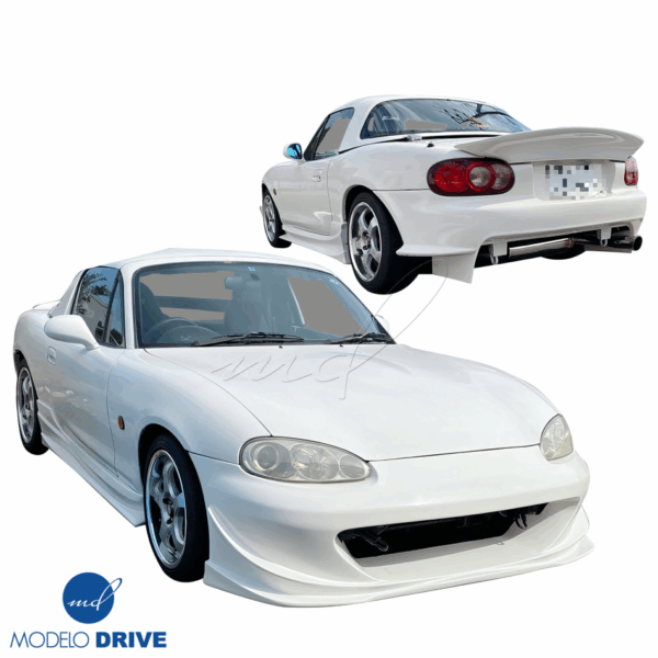 ModeloDrive FRP GVAR Body Kit 7pc > Mazda Miata MX-5 (NB2) 2001-2005 - Image 2