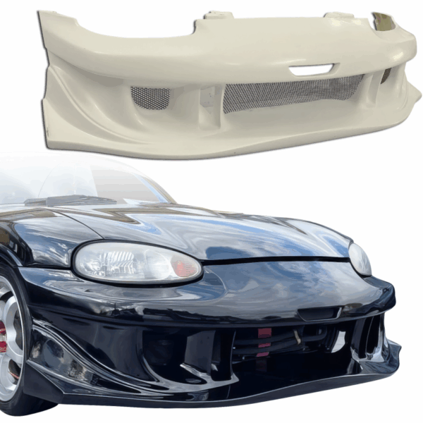 ModeloDrive FRP RAME Wide Body Front Bumper > Mazda Miata (NB) 1998-2005