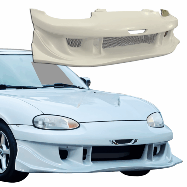 ModeloDrive FRP RAME Wide Body Front Bumper > Mazda Miata (NB) 1998-2005 - Image 4