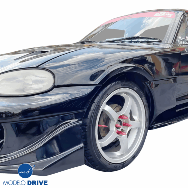 ModeloDrive FRP RAME Wide Body 30mm Fenders (front) > Mazda Miata (NB) 1998-2005 - Image 4