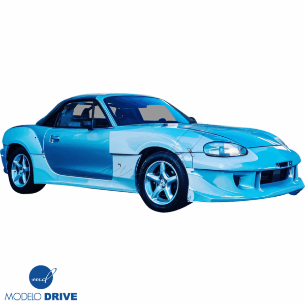ModeloDrive FRP RAME Wide Body Side Skirts > Mazda Miata (NB) 1998-2005 - Image 13