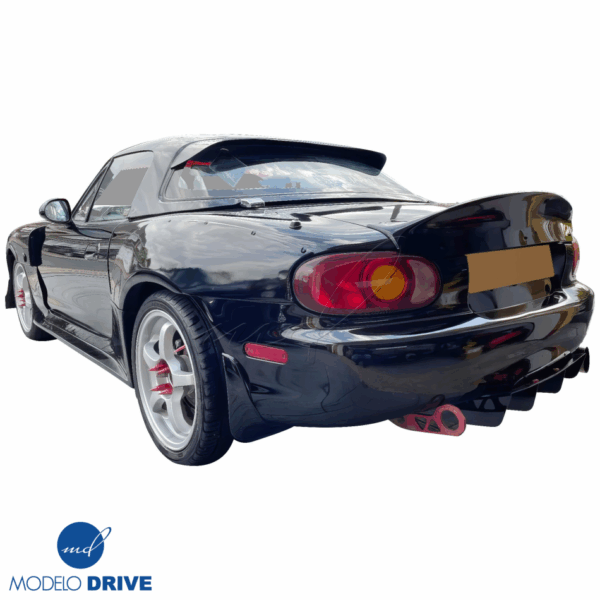 ModeloDrive FRP RAME Wide Body 35mm Fenders (rear) > Mazda Miata (NB) 1998-2005 - Image 4