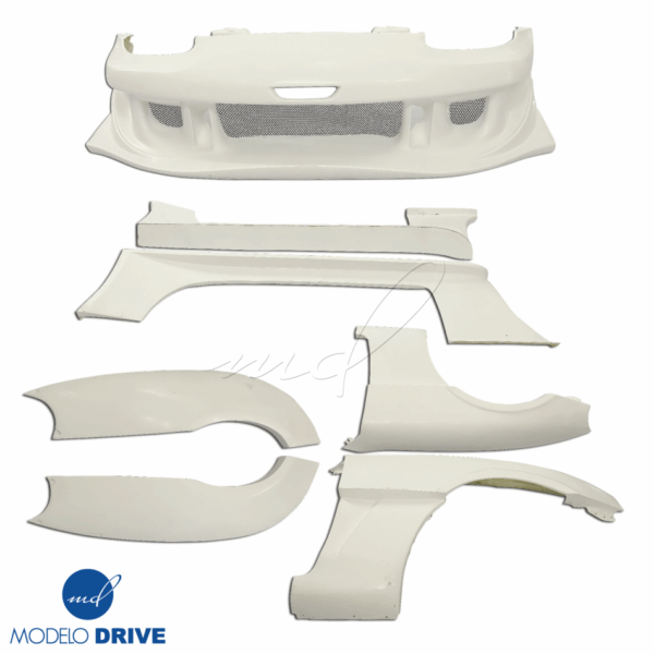 ModeloDrive FRP RAME Wide Body Kit 6pc > Mazda Miata (NB) 1998-2005 - Image 3