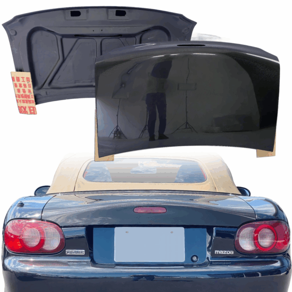 ModeloDrive Carbon Fiber OER Trunk > Mazda Miata (NB) 1998-2005 - Image 4