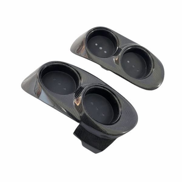 ModeloDrive Carbon Fiber QUAD Taillight Housings > Mazda Miata (NB) 1998-2005