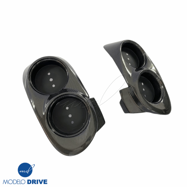 ModeloDrive Carbon Fiber QUAD Taillight Housings > Mazda Miata (NB) 1998-2005 - Image 4