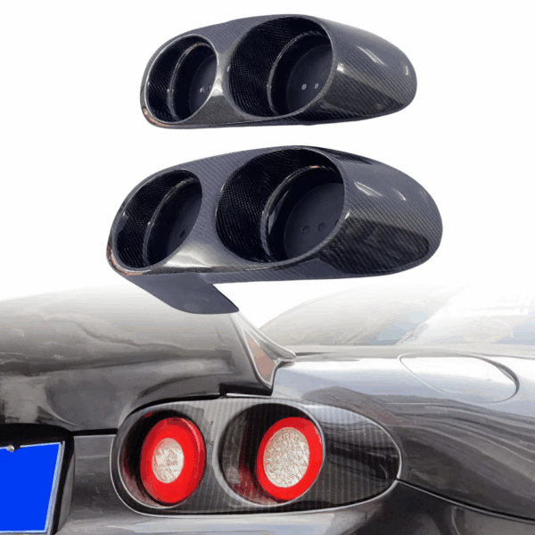 ModeloDrive Carbon Fiber QUAD Taillight Housings > Mazda Miata (NC) 2006-2015 - Image 2