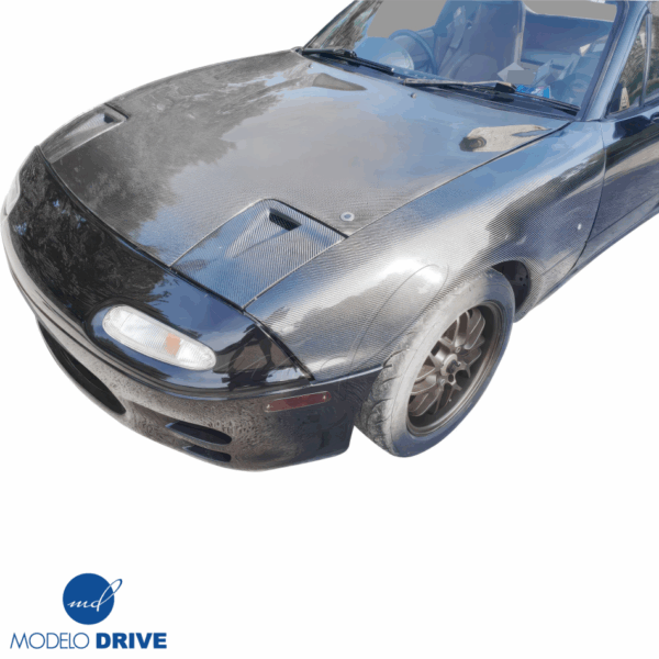 ModeloDrive Carbon Fiber OER Fenders (front) > Mazda Miata (NA) 1990-1996 - Image 2