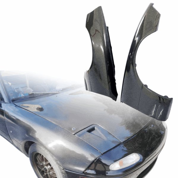 ModeloDrive Carbon Fiber OER Fenders (front) > Mazda Miata (NA) 1990-1996 - Image 4