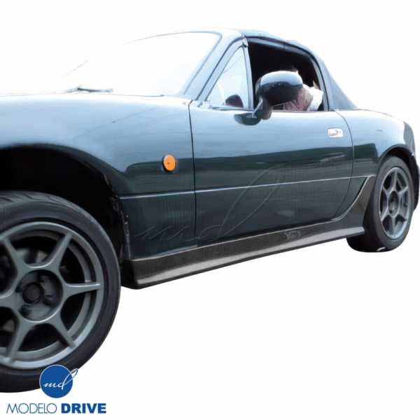 ModeloDrive Carbon Fiber MSPE Side Skirts > Mazda Miata (NA) 1990-1996 - Image 2