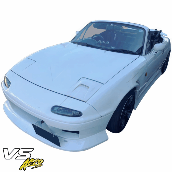 VSaero FRP DUC Front Bumper for Mazda Miata MX-5 (NA) 1990-1997 - Image 7