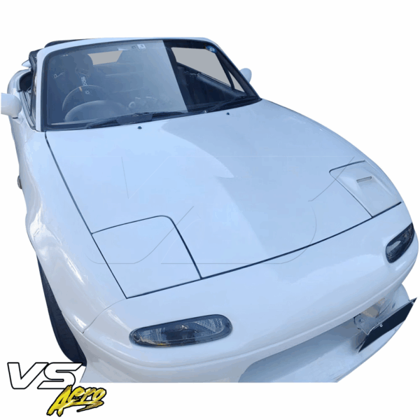VSaero FRP DUC Front Bumper for Mazda Miata MX-5 (NA) 1990-1997 - Image 8