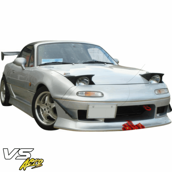 VSaero FRP DUC Front Bumper for Mazda Miata MX-5 (NA) 1990-1997 - Image 10