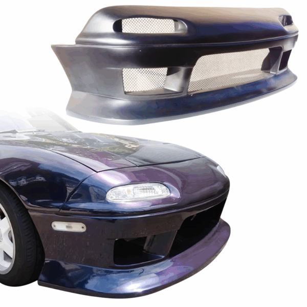 VSaero FRP DUC Front Bumper for Mazda Miata MX-5 (NA) 1990-1997 - Image 12