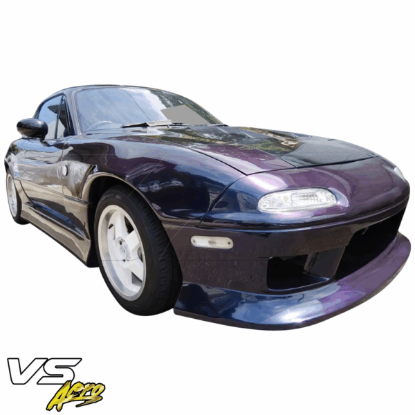 VSaero FRP DUC Front Bumper for Mazda Miata MX-5 (NA) 1990-1997 - Image 13