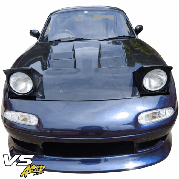 VSaero FRP DUC Front Bumper for Mazda Miata MX-5 (NA) 1990-1997 - Image 21