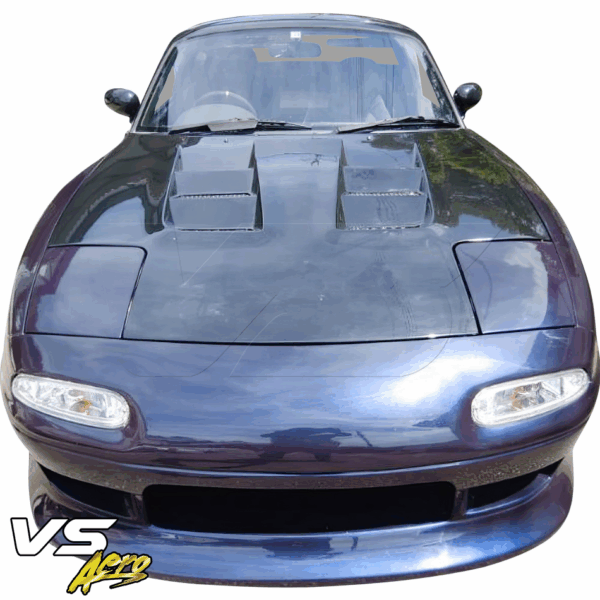 VSaero FRP DUC Front Bumper for Mazda Miata MX-5 (NA) 1990-1997 - Image 22
