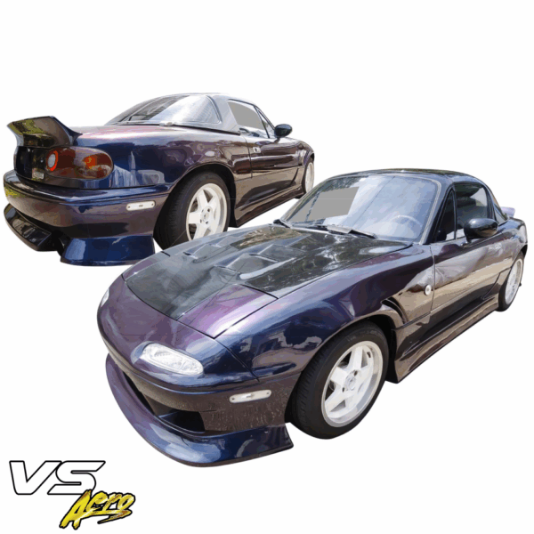 VSaero FRP DUC Body Kit 4pc for Mazda Miata MX-5 (NA) 1990-1997 - Image 5