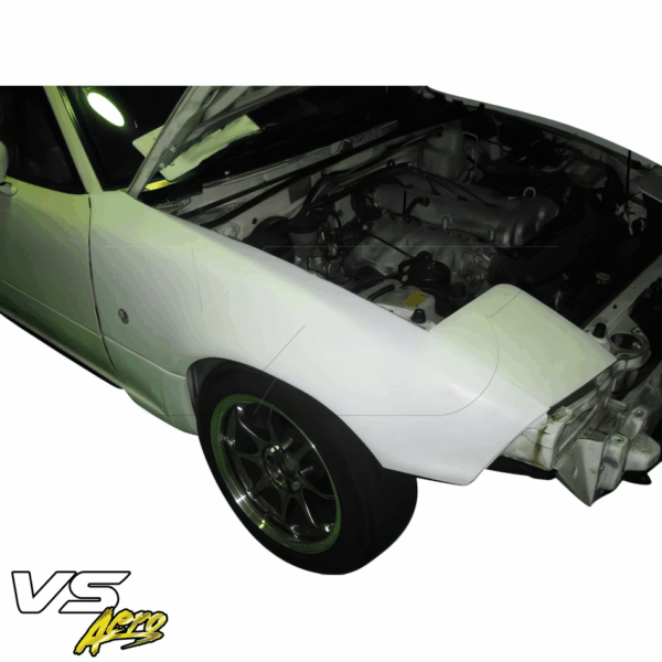 VSaero FRP ARIO Wide Body Fenders (front) 18mm for Mazda Miata MX-5 (NA) 1990-1997 - Image 6