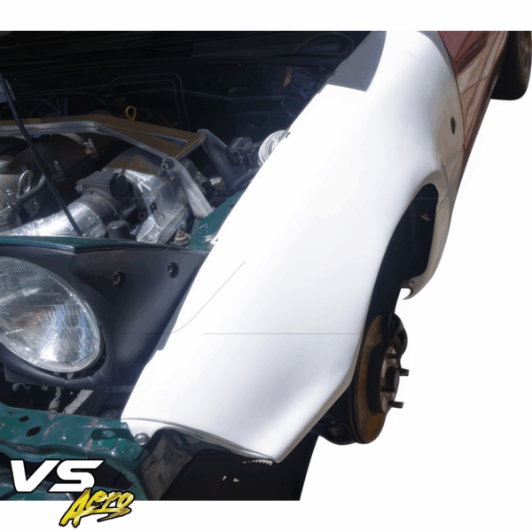VSaero FRP ARIO Wide Body Fenders (front) 18mm for Mazda Miata MX-5 (NA) 1990-1997 - Image 9