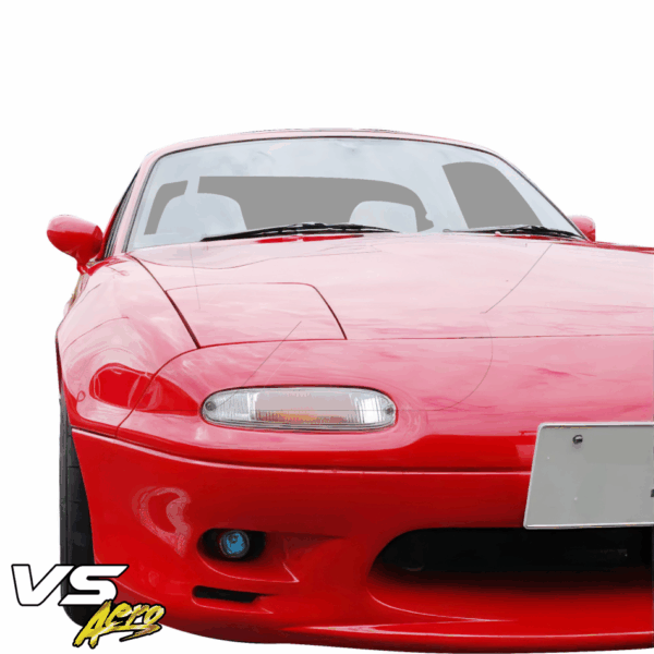 VSaero FRP ARIO Wide Body Fenders (front) 18mm for Mazda Miata MX-5 (NA) 1990-1997 - Image 36