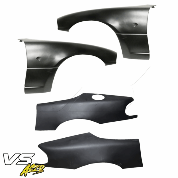 VSaero FRP ARIO Wide Body 18/23mm Fenders Set 4pc for Mazda Miata MX-5 (NA) 1990-1997 - Image 4